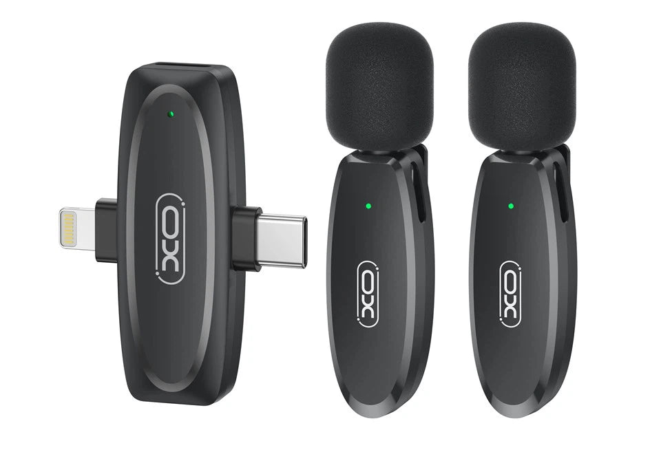 XO MKF10 Type-C+Lightning Wireless Microphone