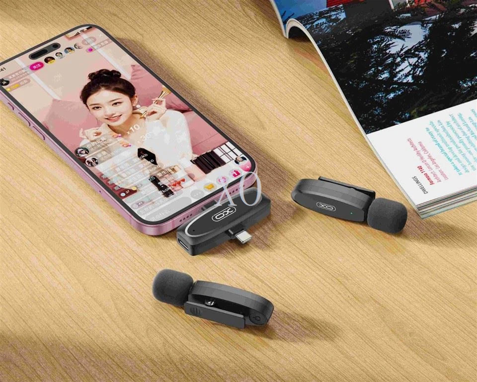 XO MKF10 Type-C+Lightning Wireless Microphone
